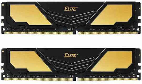 TeamGroup Elite+ DDR4 16GB RAM with 2x8GB Modules and Speed 3200 for Desktop TPD416G3200HC22DC01 Ansicht 3