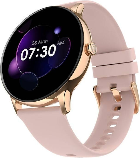 Noise Twist Go Smartwatch with Heart Rate Monitor (Pink) view 3