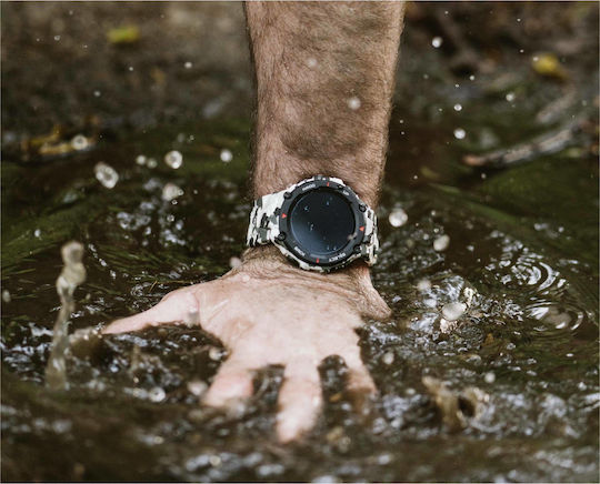 Amazfit T-Rex Waterproof Smartwatch with Heart Rate Monitor (Camo Green) view 8