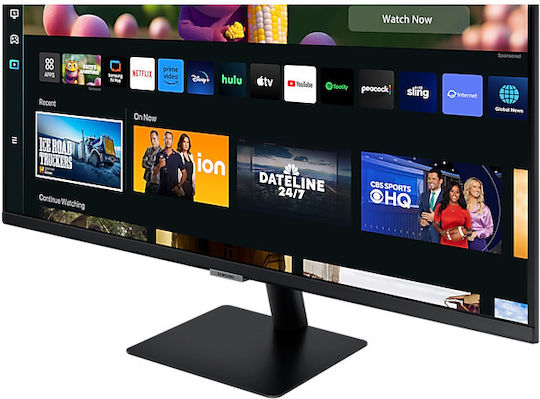 Samsung S32CM500EU VA HDR Smart Monitor 32" FHD 1920x1080 with Response Time 4ms GTG vue 8