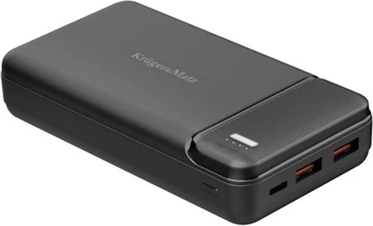 Kruger & Matz KM0906 Power Bank 20000mAh with 2 USB-A Ports Black vue 4
