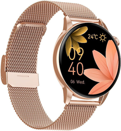 MaxCom FW58 Vanad Pro 46mm Smartwatch with Heart Rate Monitor (Rose Gold) view 4
