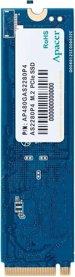 Apacer AS2280P4 SSD 512GB M.2 Type with PCI Express 3.0 Connection AP512GAS2280P4-1 vista 3