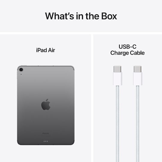 Apple iPad Air 2024 11" (8GB/256GB) Space Gray view 8
