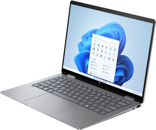 HP Envy X360 14-fa0009nv 14" OLED Touchscreen (Ryzen 5-8640HS/16GB/512GB SSD/W11 Home) Natural Silver (GR Keyboard) view 4