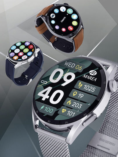 Marea 46mm Smartwatch (Black) view 3