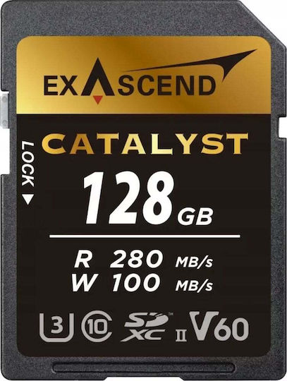 ExAscend SDXC 128GB Class 10 U3 V60 UHS-II