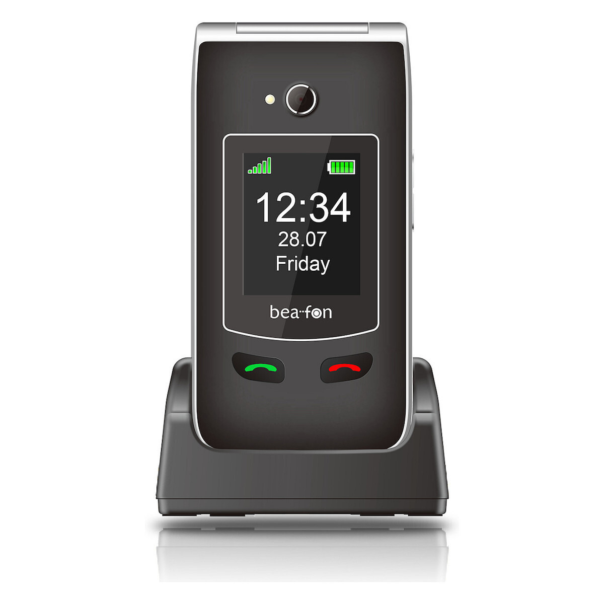 Bea-fon SL645 Plus (2026) Single SIM Mobile Phone with Buttons Black Ansicht 3