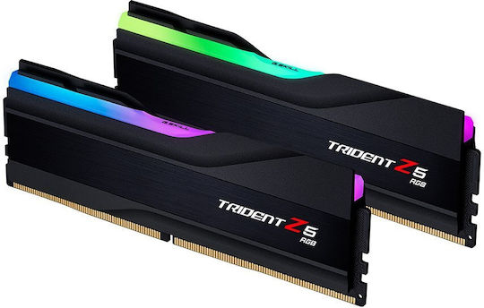 G.Skill Trident Z5 RGB DDR5 32GB RAM with 2x16GB Modules and Speed 5600 for Desktop F5-5600J3636C16GX2-TZ5RK vue 4