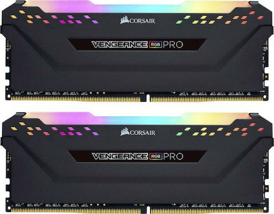 Corsair Vengeance RGB Pro DDR4 32GB RAM with 2x16GB Modules and Speed 2666 for Desktop CMW32GX4M2A2666C16 view 4