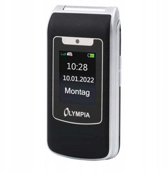 Olympia Style Duo 4G Dual SIM Mobile with Buttons Black view 3