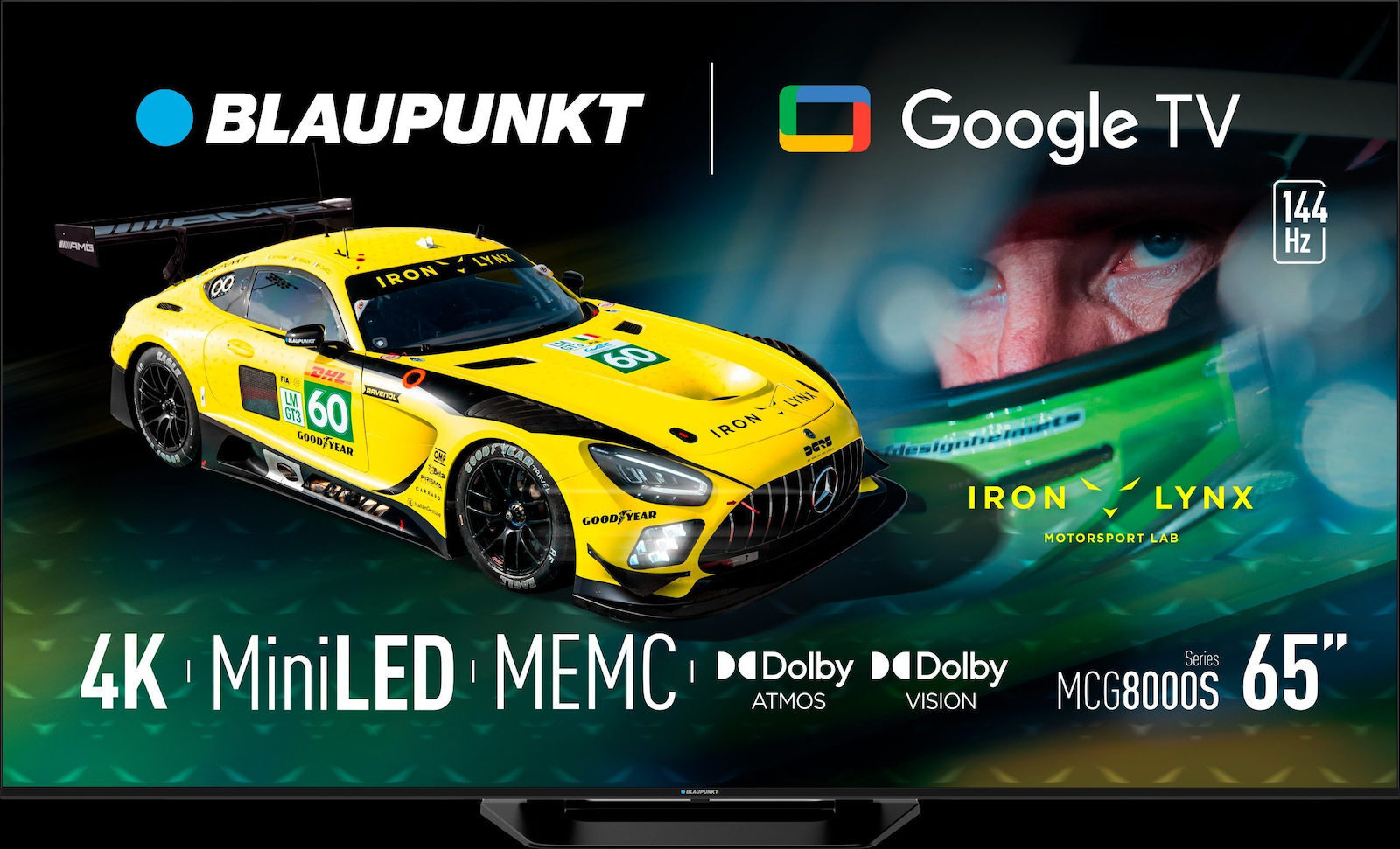 Blaupunkt Smart Television 65" 4K UHD Mini LED 65MCG8000 (2025) view 1