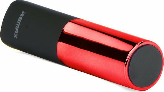 Remax Lipmax RPL-12 Power Bank 2400mAh with USB-A Port Red vista 2