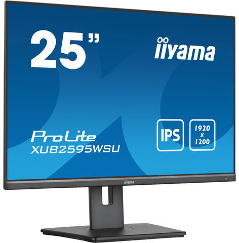 Iiyama ProLite XUB2595WSU-B5 IPS Monitor 25" FHD 1920x1200 with Response Time 4ms GTG view 4