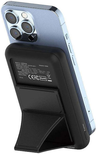Verbatim Charge ‘n’ Go MagSafe Power Bank 10000mAh 15W Black view 4