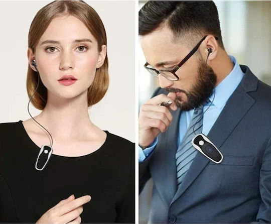 Moxom MX-WL86 In-ear Bluetooth Handsfree Lapel Headset Black – widok 3
