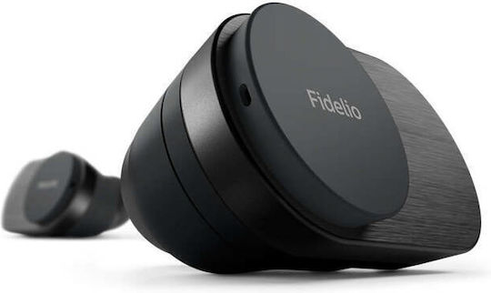 Philips Fidelio In-ear Bluetooth Handsfree Earphones with Sweat Resistance and Charging Case Black view 6