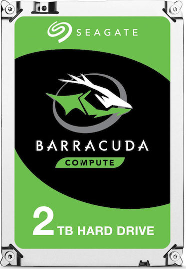 Seagate Barracuda 2TB HDD Hard Drive 3.5" SATA III 7200rpm with 256MB Cache for Desktop ST2000DM008