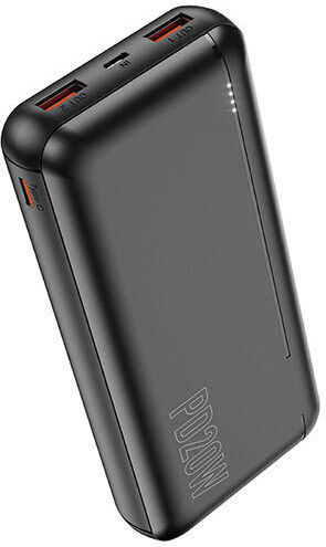 Lamtech Power Bank 20000mAh 22.5W with 2 USB-A Ports and 2 USB-C Ports Power Delivery / Quick Charge 3.0 Black