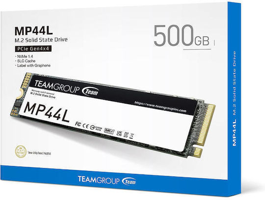 TeamGroup MP44L SSD 500GB M.2 Type with PCI Express 4.0 Connection TM8FPK500G0C101 view 4