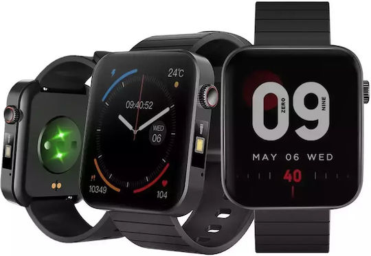 Bemi CID 2 Smartwatch with Heart Rate Monitor (Black) vue 3