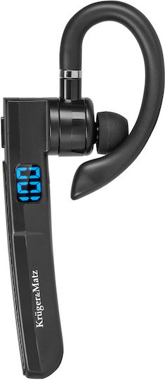 Kruger & Matz Traveler K16 In-ear Bluetooth Handsfree Earphones Black vue 8