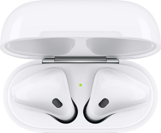 Apple AirPods (2nd generation) Earbud Bluetooth Handsfree Earphones with Charging Case White view 4