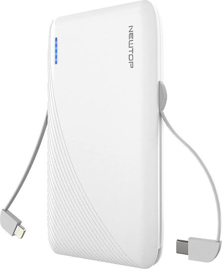 Newtop Power Bank 8000mAh White view 1