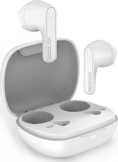 UiiSii TWS21 SongBirds Airbuds Bluetooth Handsfree Earphones with Sweat Resistance and Charging Case White