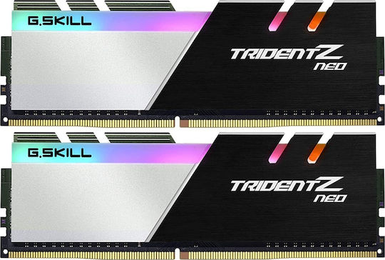 G.Skill Trident Z Neo DDR4 32GB RAM with 2x16GB Modules and Speed 3600 for Desktop F4-3600C16D-32GTZNC