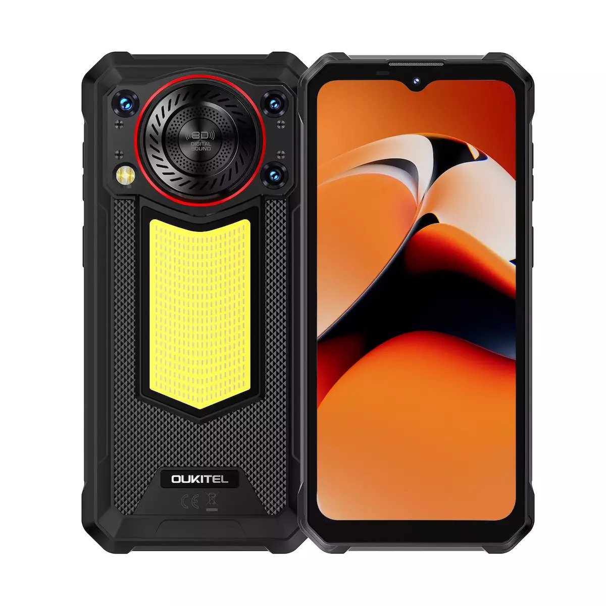 Oukitel WP53 Pro Dual SIM (8GB/256GB) Resistant Smartphone Black view 1