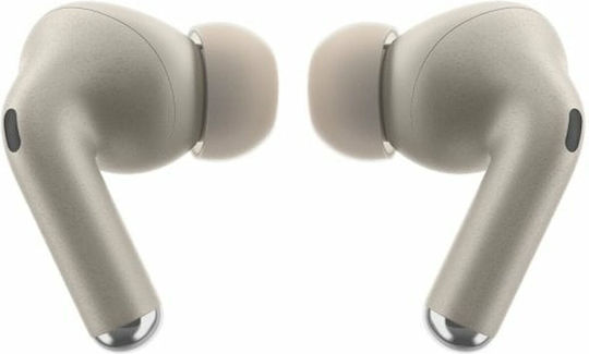 Motorola Buds Plus Sound by Bose Bluetooth Handsfree Earphones with Sweat Resistance and Charging Case Beach Sand view 3