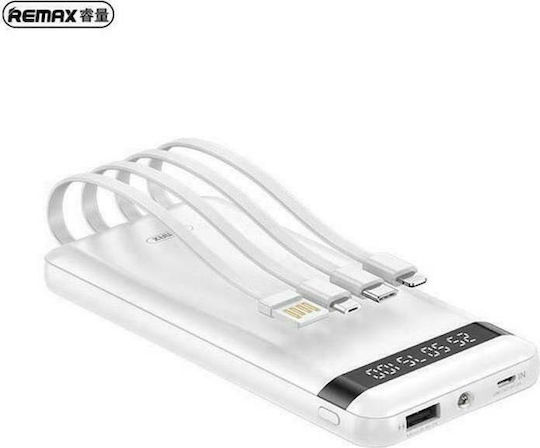 Remax Astro Power Bank 10000mAh with 6 USB-A Ports White