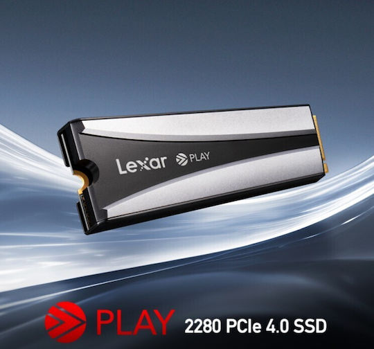 Lexar Play SSD 2TB M.2 Type with PCI Express 4.0 Communication Protocol and Heatsink LNMPLY8002T-RNNNG vista 3