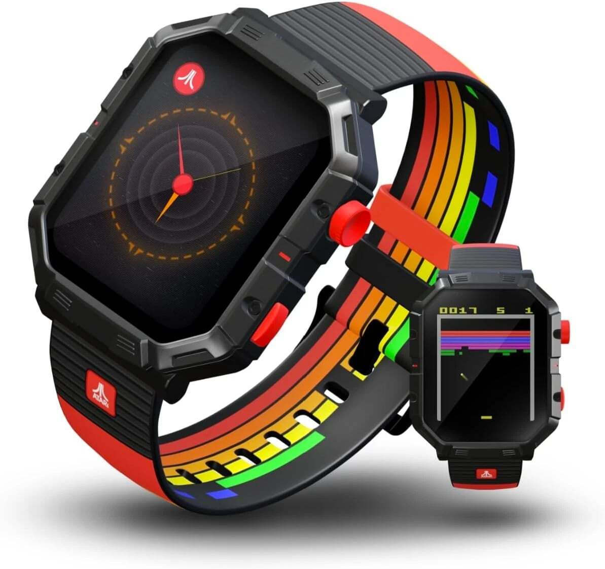 Atari 2600 My Play Watch with Heart Rate Monitor (Black) view 1