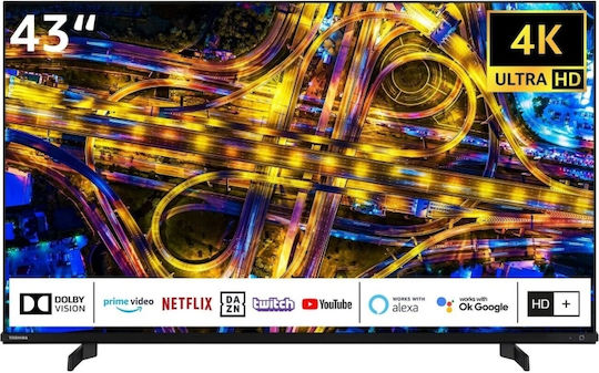 Toshiba Smart Television 43" 4K UHD LED 43UL4D63DG HDR (2022) vista 2