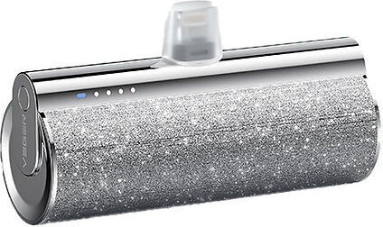 Veger W0573P Power Bank 5000mAh 20W Power Delivery Silver view 5
