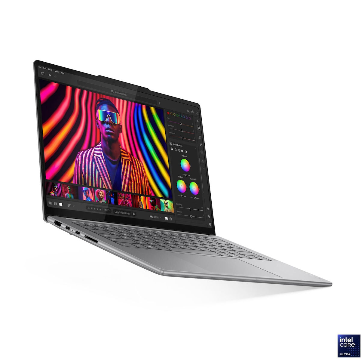 Lenovo Yoga Pro 7 14IAH10 14.5" OLED Touchscreen 120Hz (Ultra 7-255H/32GB/1TB SSD/W11 Home) Luna Grey (GR Keyboard) view 2