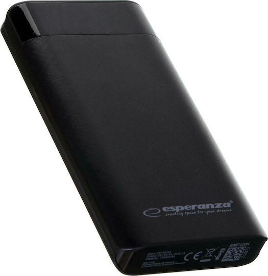 Esperanza EMP120 Power Bank 17400mAh with 2 USB-A Ports Black vue 6