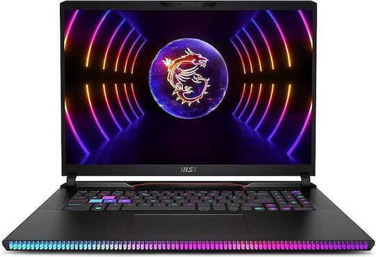 MSI Raider GE78HX 14VHG-601US 17" IPS QHD+ 240Hz (i9-14900HX/64GB/2TB SSD/GeForce RTX 4080/W11 Home) Black (US Keyboard) view 3
