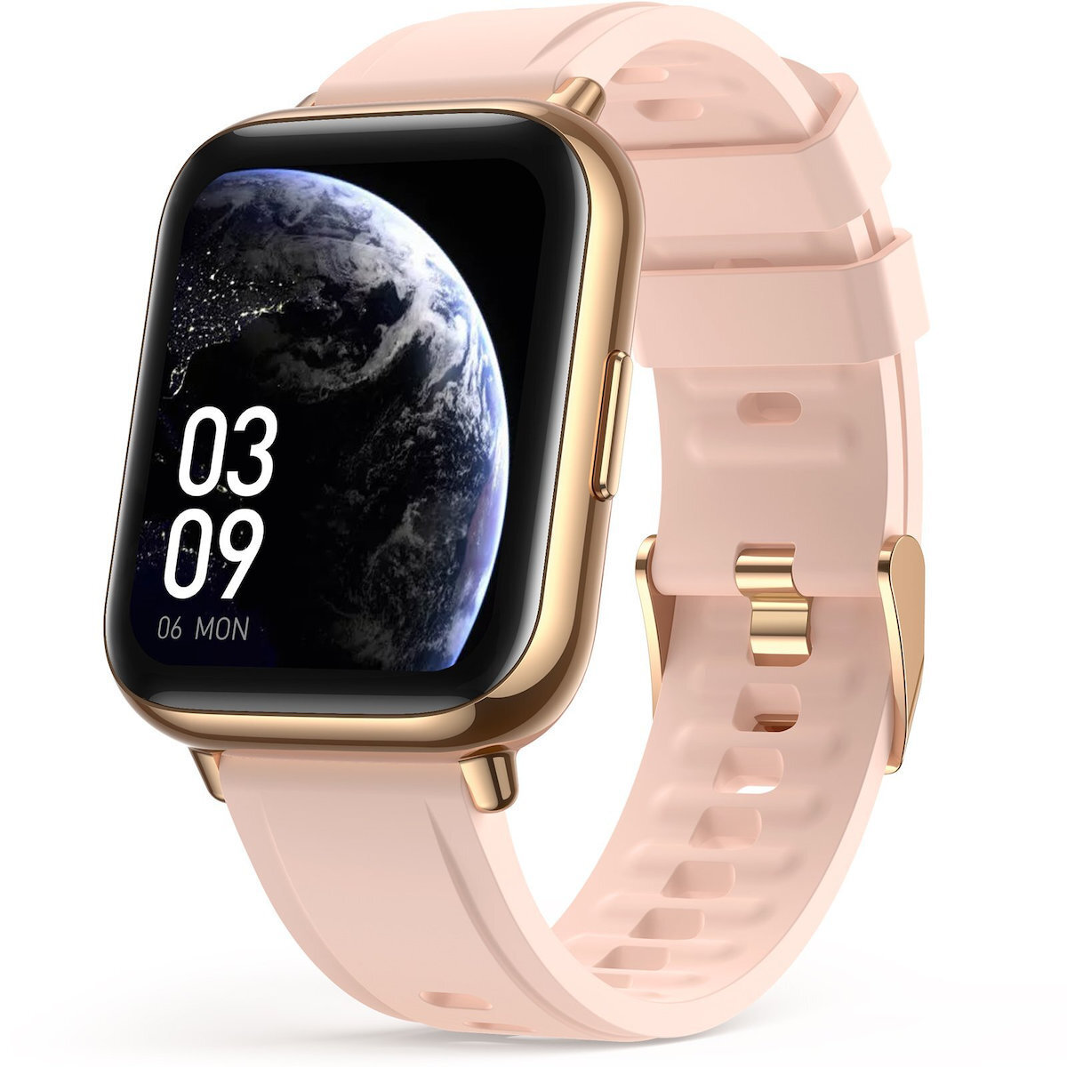 OnWear Pro Aluminium Smartwatch with Heart Rate Monitor (Gold) vue 5