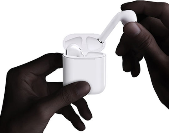 i9S-TWS Earbud Bluetooth Handsfree Earphones with Charging Case White view 5