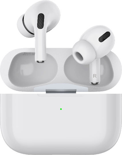 Celebrat C300 Pro Earbud Bluetooth Handsfree Earphones with Charging Case White view 1