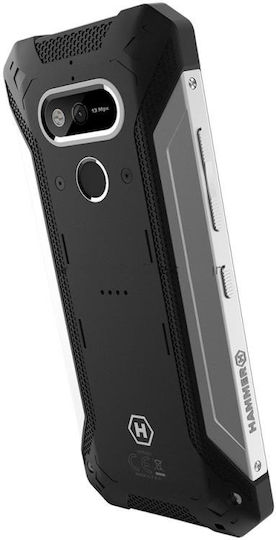 Hammer Explorer Plus Eco Dual SIM (4GB/64GB) Resistant Smartphone Black / Silver view 3