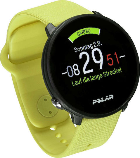 Polar Unite Waterproof Smartwatch with Heart Rate Monitor (Yellow) view 4