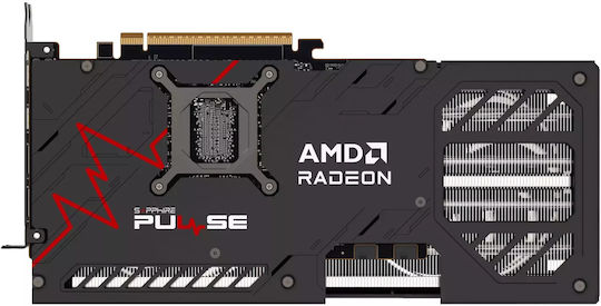 Sapphire Radeon RX 9070 16GB GDDR6 Pulse Graphics Card vue 2