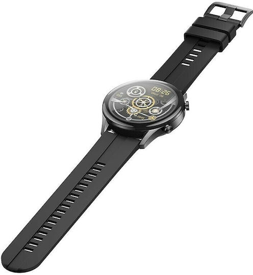Hoco Y7 Smartwatch with Heart Rate Monitor (Black) vue 3
