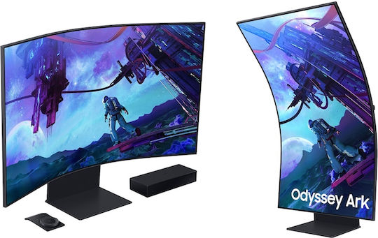 Samsung Odyssey ARK G97NC 55" HDR 4K 3840x2160 VA Curved Gaming Monitor 165Hz with 1ms GTG Response Time view 1