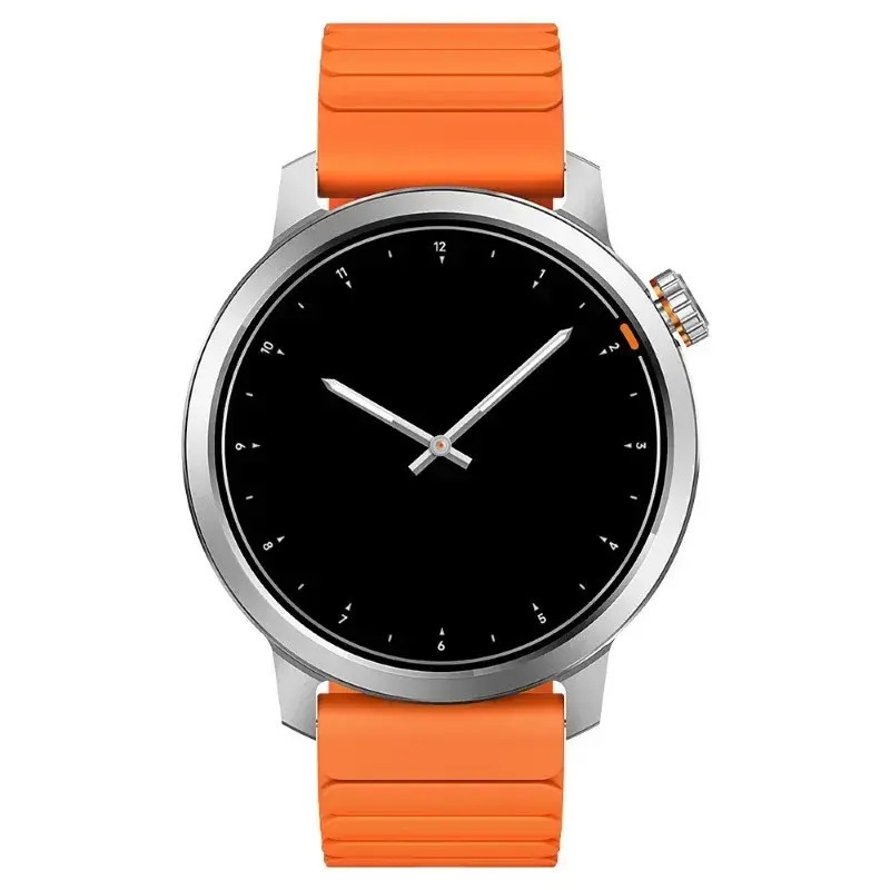 Kospet ORB Aluminum Waterproof Smartwatch with Heart Rate Monitor Silver/Orange vue 2