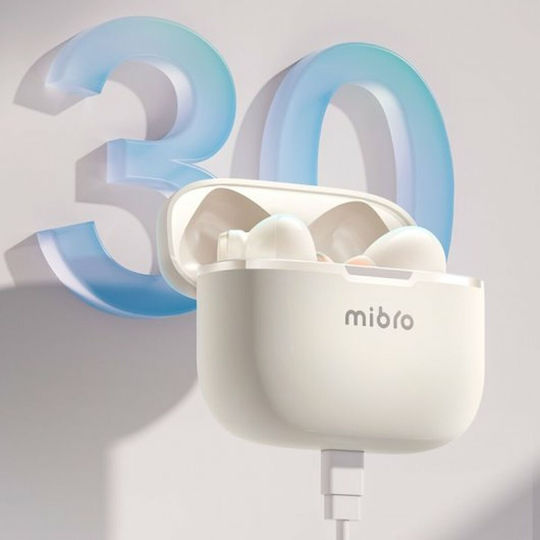 Mibro AC1 In-ear Bluetooth Handsfree Earphones with Charging Case White view 4